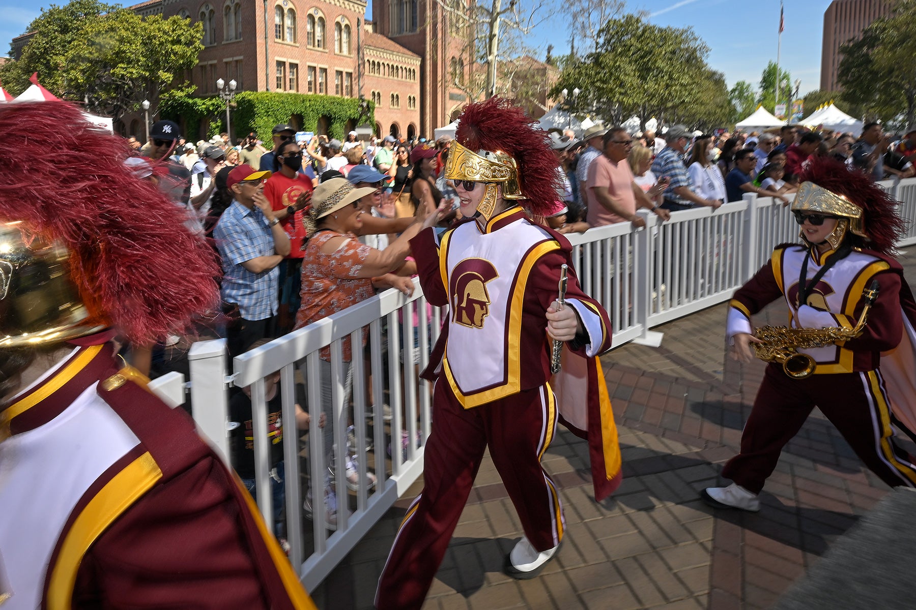Los Angeles Times Festival of Books at USC: USC Trojan Marching Band