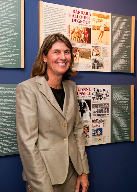 Barbara Hallquist DeGroot: USC Athletics Hall of Fame