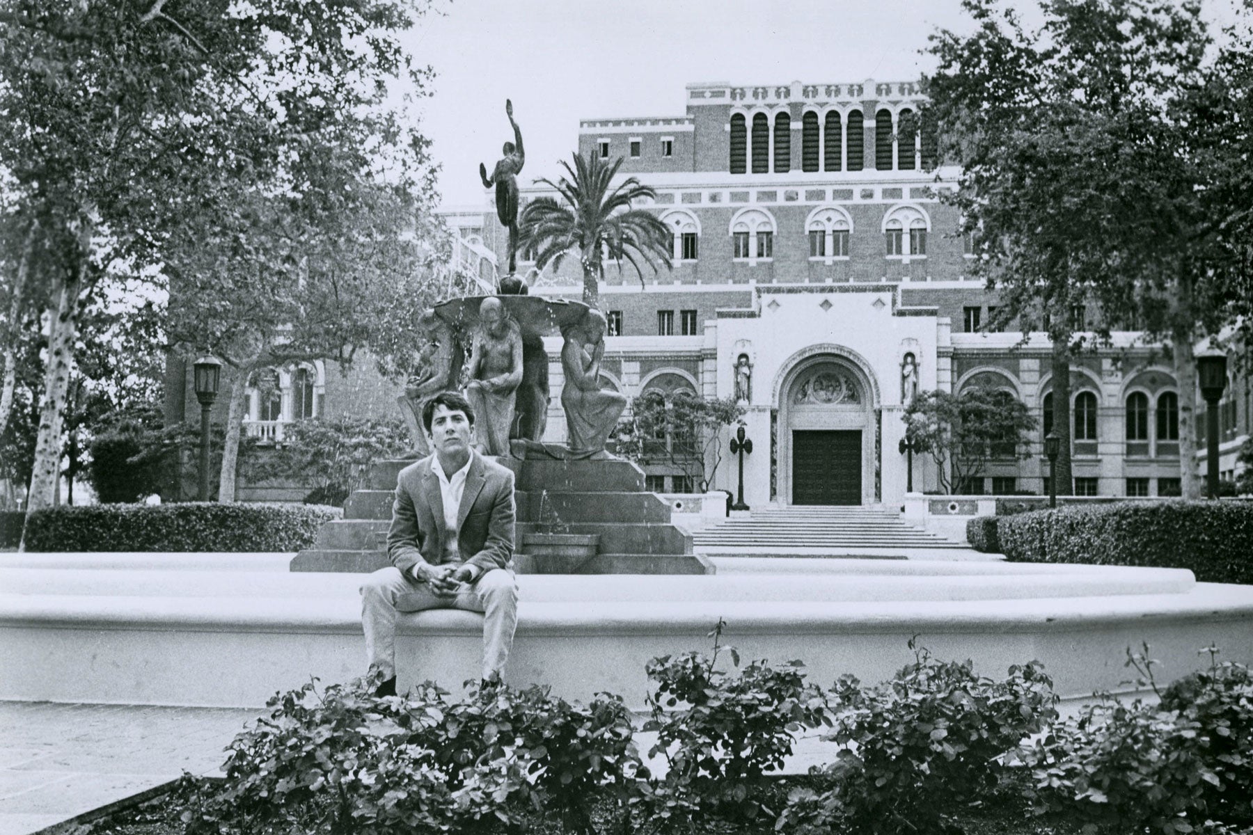 Dustin Hoffman Doheny Library