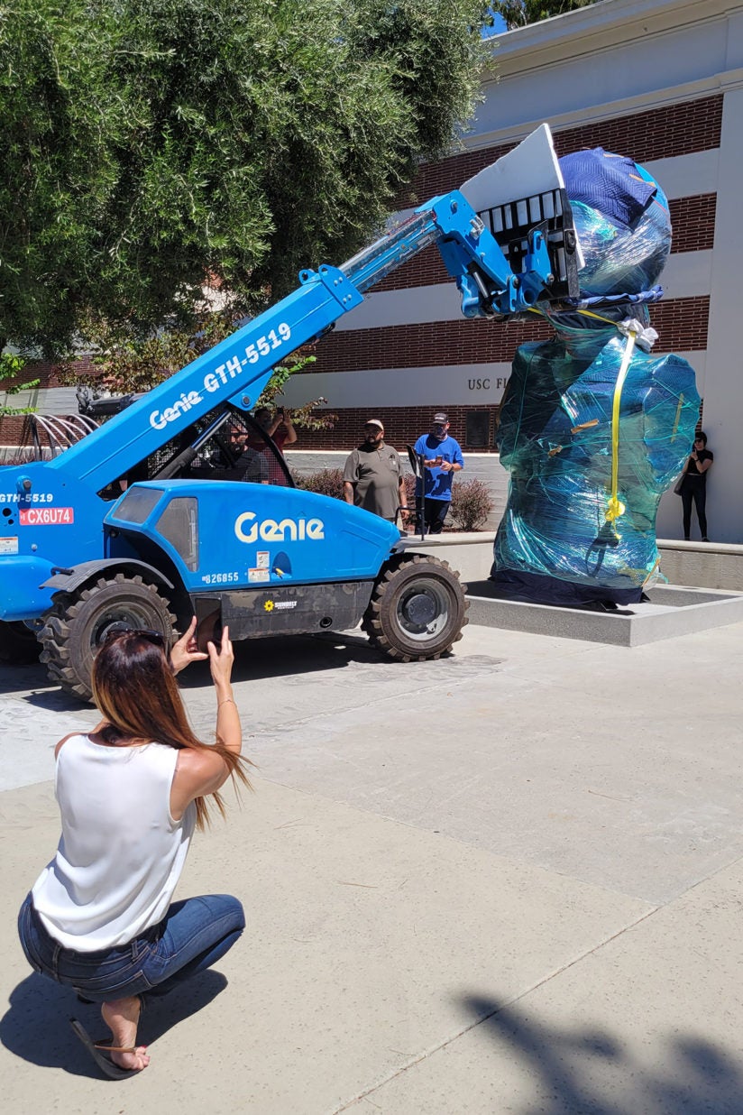 The Well installation at USC