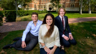 USC's 2014 valedictorian and salutatorians