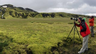 Photographers in Iceland