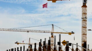 Progress in construction of USC Village