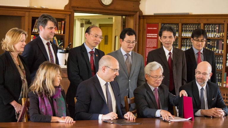 Memorandum of Understanding signing