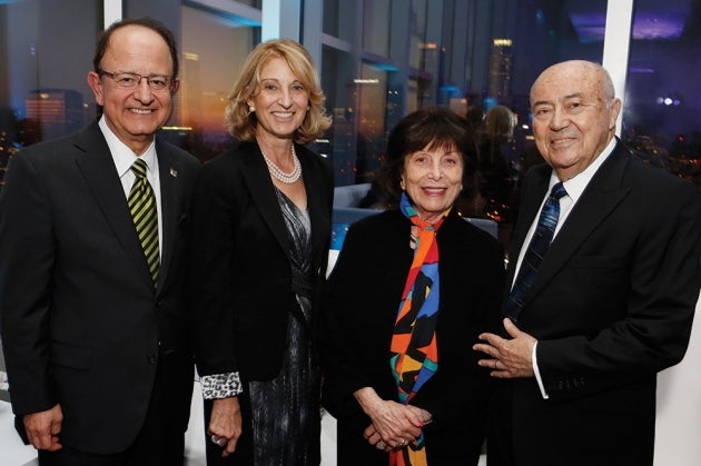 Four trustees posing for a picture