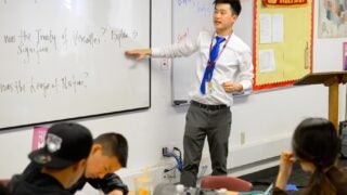 Mathew Wong teaching