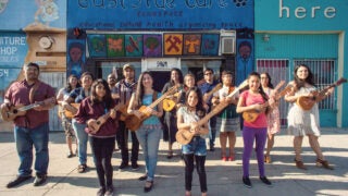 children with instruments