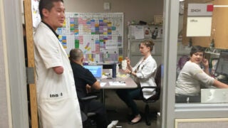 John Margetis at work