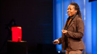 Ayanna Howard speaking at TEDYouth