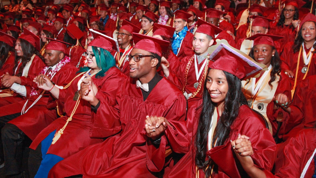 First-ever class of USC Hybrid High seniors graduates - USC Today