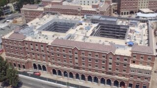 Exterior of USC Village