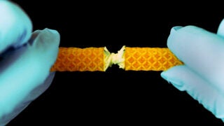 Flexible, electronically conductive material