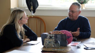 Emily Artiano with David 