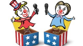 Political cartoon