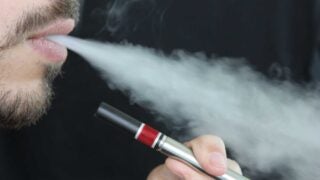 Person vaping