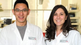 Haoze (Vincent) Yu and Kate Galloway