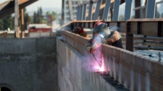 welder at work