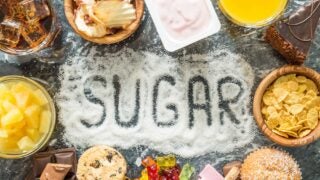 sugar in food