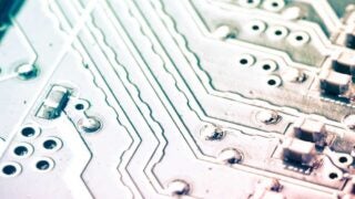 computer chip close-up