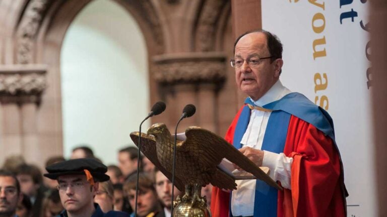 Nikias speaking