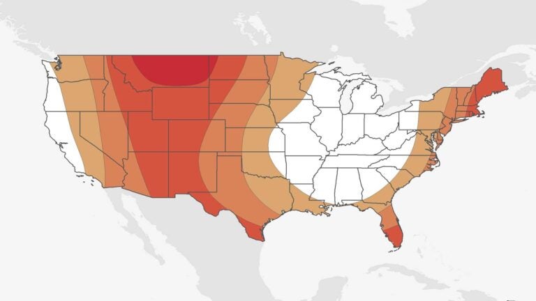 U.S. map