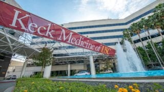 Keck Medicine hospital building