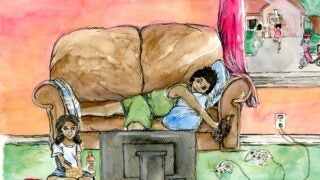 Children with obesity