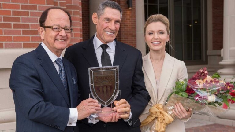 C. L. Max Nikias, Gary K. Michelson and Alya Michelson