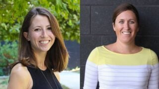 Ksenia Gnedeva and Michaela Patterson