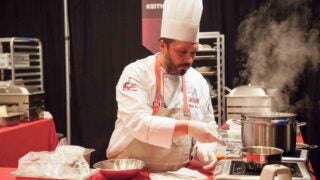 Keith Shutta cooking