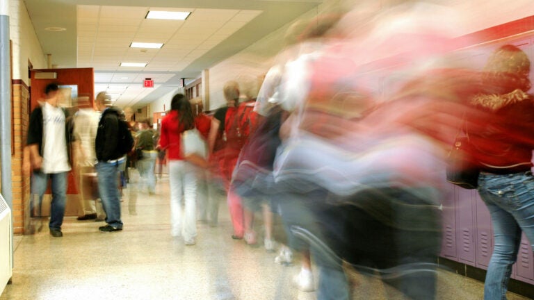 school hallway