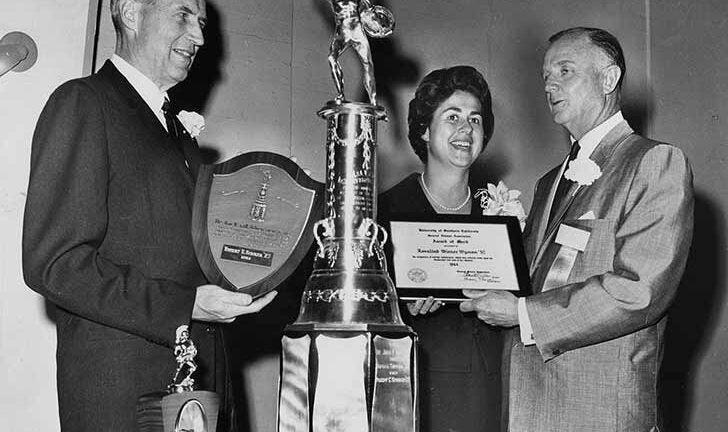 Rosalind Wiener Wyman in 1964