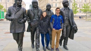 Vivian Tomkovicz and Tommy Sardone