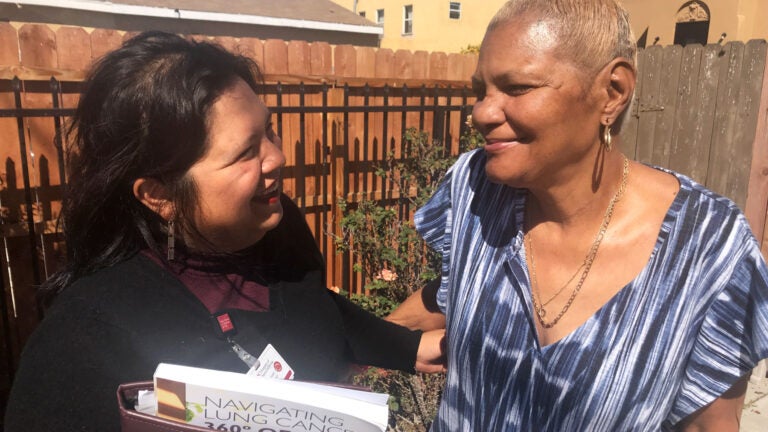Deborah Mosby and Ghecemy Lopez