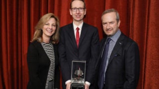 Michael Quick with Shelly and Ofer Nemirovsky