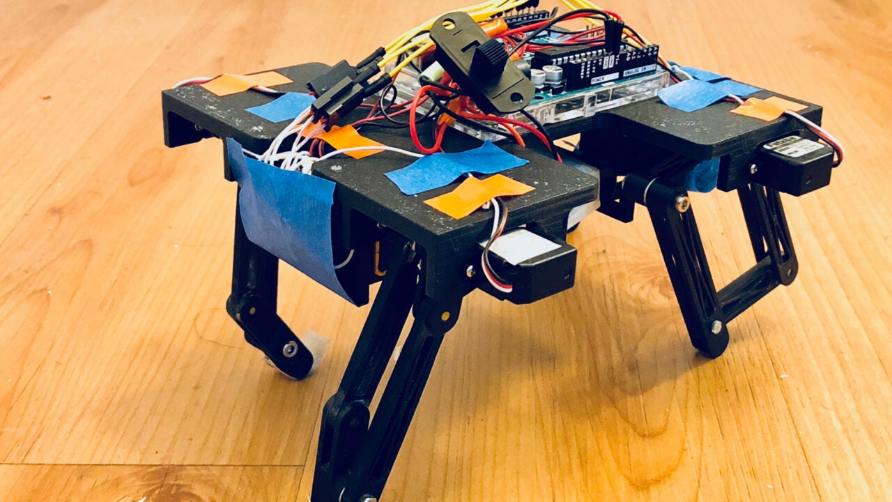Robots mimicking animals, with help from USC students