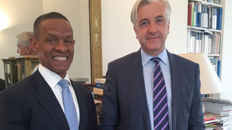 Erroll Southers and Guillaume Leyte