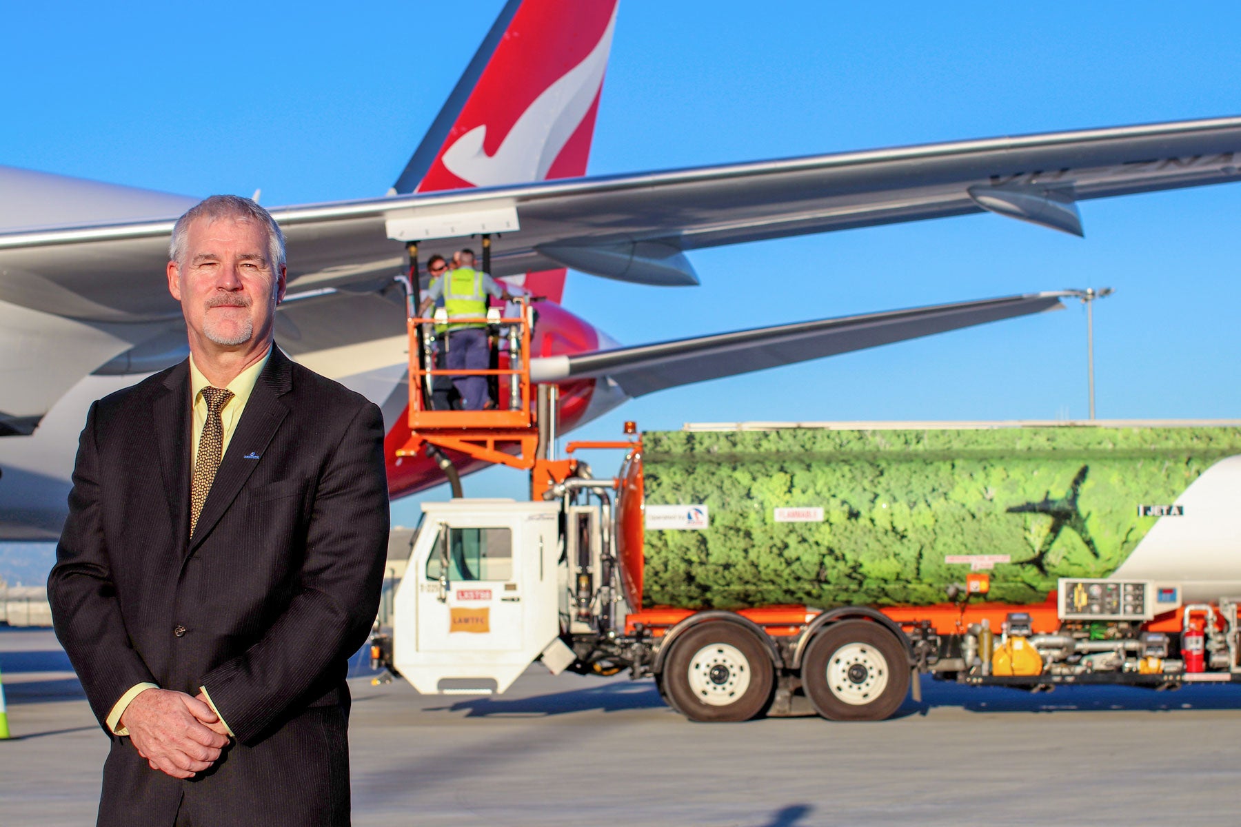 Biojet fuel developed by alumnus reduces airlines’ carbon footprint