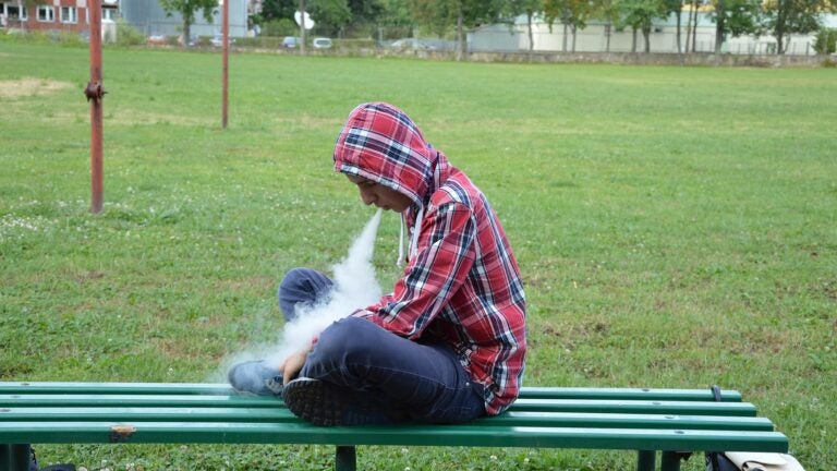 individual vaping