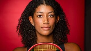 Salma Ewing's win in Stellenbosch, South Africa was especially meaningful for her mother, who was prohibited from playing there as a child.