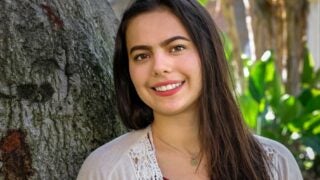 Kayla Soren is a junior at USC Dornsife College of Letters, Arts and Sciences and the founder of the International Student Environmental Coalition. (USC Photo/Gus Ruelas)