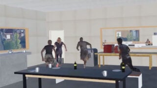 active shooter drill in virtual reality