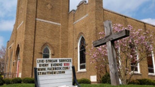 As holy week progresses, people around the world adjust to remote remote worship practices.