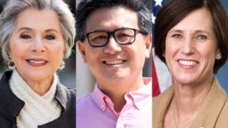 Barbara Boxer, John Chiang and Mimi Walters