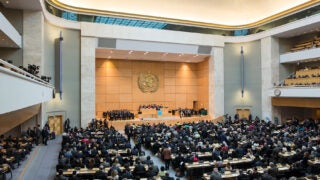 The WHO faces criticism from the Trump administration for its handling of the pandemic, but the United States did not move to mobilize a response to the crisis until two months after the organziation declared a global health emergency. (Photo/L. Cipriani, WHO)