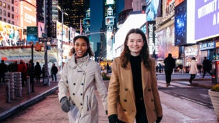 USC Kaufman alumni Satori Folkes Stone and Madison Vomastek