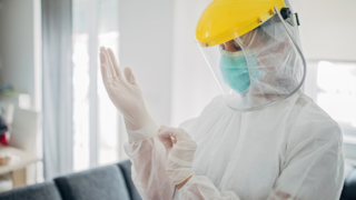 The first-of-its-kind, patient-worn mask is poised to change not just clinical otolaryngology but hospital safety in general. (Photo/iStock)