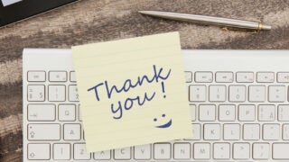 The workplace is full of missed opportunities for thanking others, a USC study finds. (Illustration/iStock)