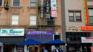 storefront of small businesses in Little Tokyo