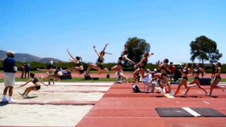 strope video of athlete